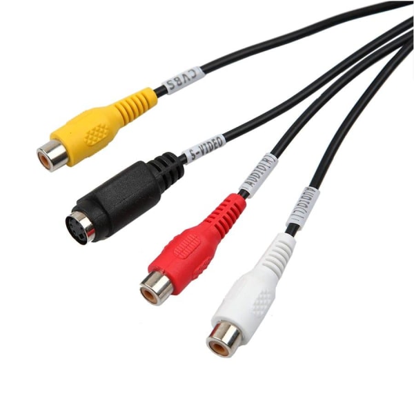 USB till RCA och S-Video-adapter multicolor 91