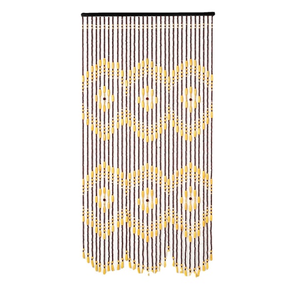 Trepärlegardiner for dører, stuegardiner, retrostil ro