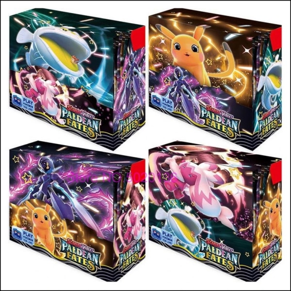 Pokemones-kort TCG: XY Evolutions suljettu booster-laatikko Paldean Fates