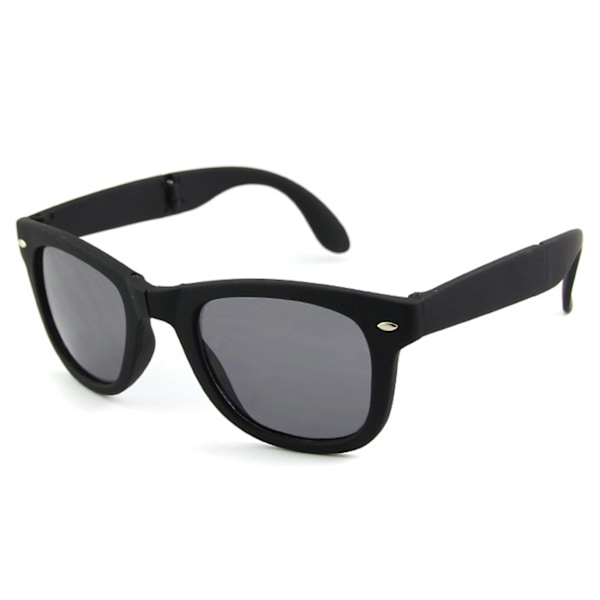 Foldbare Sorte Wayfarer Solbriller Sort black