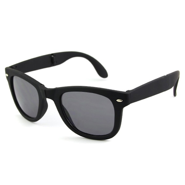 Taitettavat Mustat Wayfarer-Aurinkolasit mustat black
