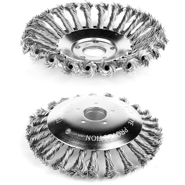 Ugressbørste freser, ugressbørste for rydder med 25,4 mm hull, profesjonell trimmer