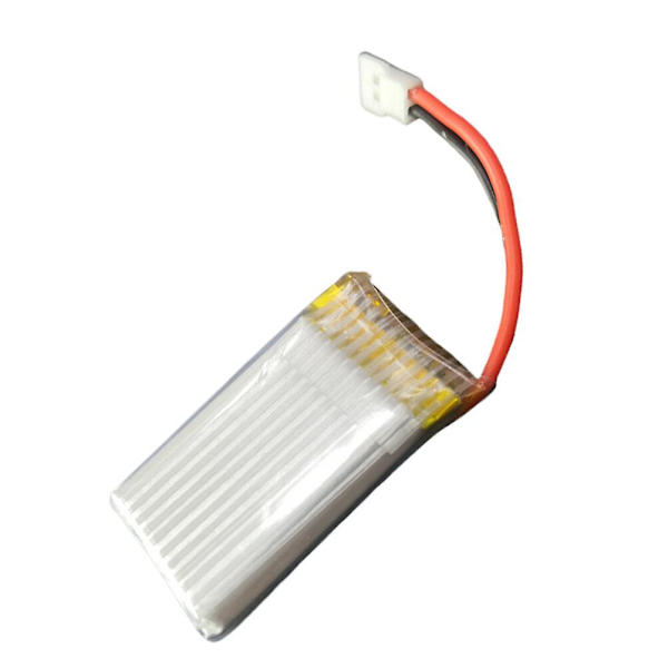 3,7v 400mah uppladdningsbart litiumbatteri för flygplansleksaksquadcopter (silver)