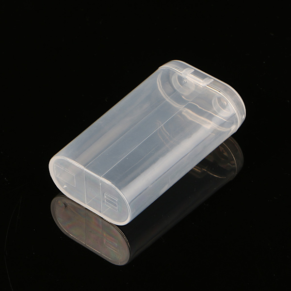 5 st 2X18650 batterihållare för case 18650 batteriförvaringslåda Uppladdningsbart batteri Power Plastfodral Gör-det-självtillbehör