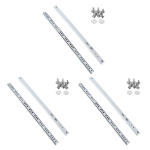 1/3/5 2pack/lot Groove Lådeskinner Slitstarka og allsidige 3Set