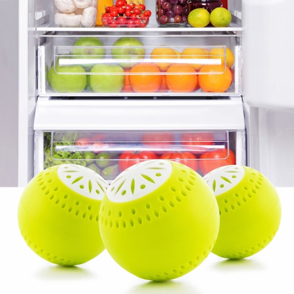 3 kpl Jääkaappipalloja green 80
