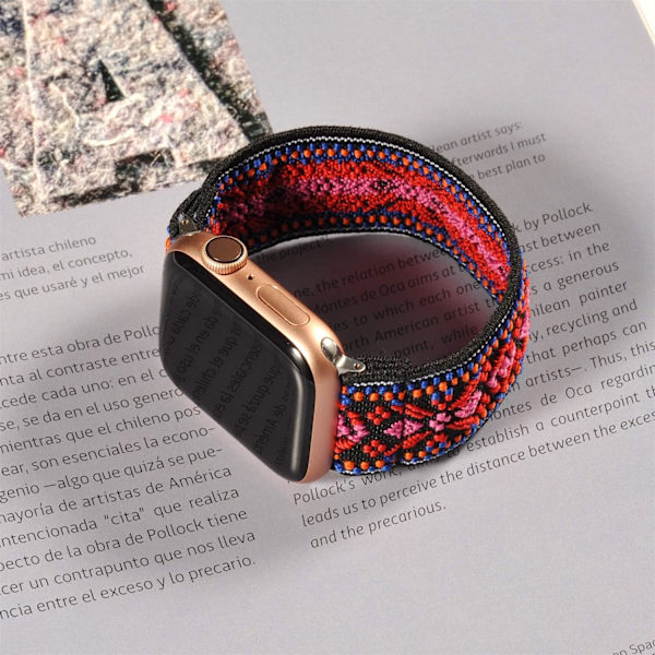 Elastisk rem kompatibel med Apple Watch-rem Scrunchies
