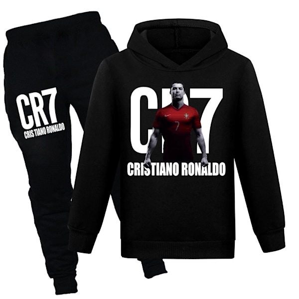 Barn Cristiano Ronaldo Hoodie och Byxset - CR7 A A 150CM