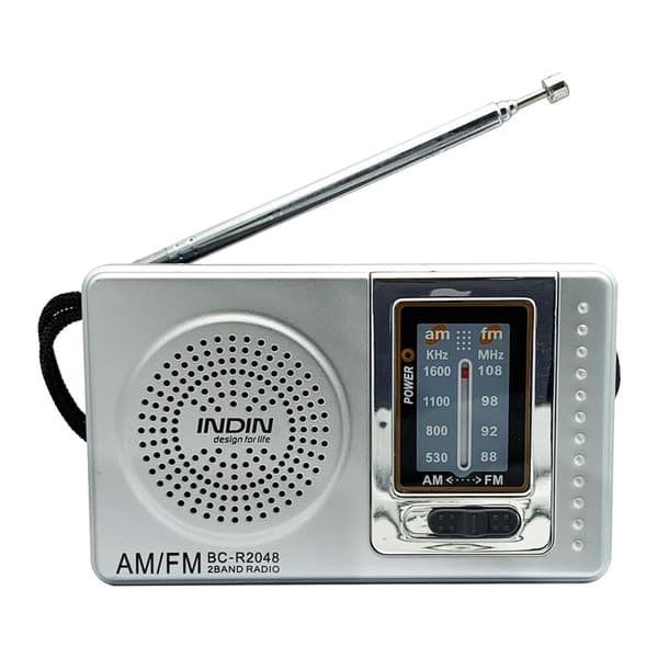 R2048 Retro Battery Powered Radio High Sensitivity Telescopic Antenna Reception-FA-