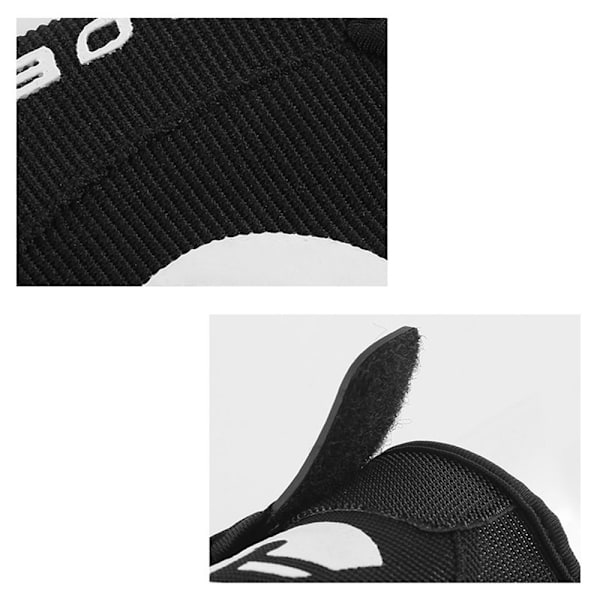 2st Moottoripyöräajon Hanskat Puoli-Sormiset MUSTA M Black Black M
