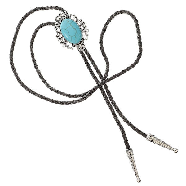 Bolo tie western bolo tie cowboy bolo tie halsdekoration för män western cowboy 4.5X3.5X1CM