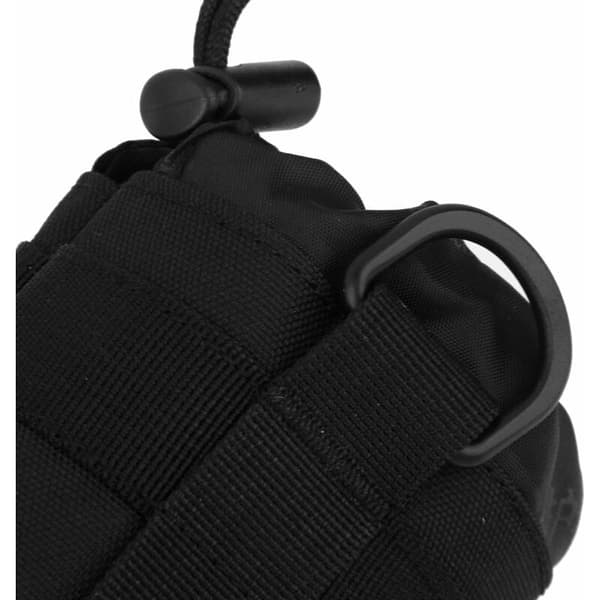 Vannflaskepose Flaskeholder Taktisk Molle-system for camping - Svart-FA-