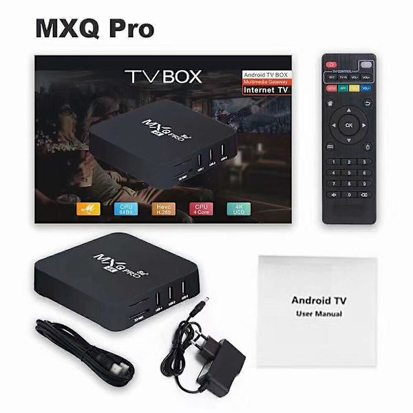 Storbritannia 2023 Ny X98q TV-boks Android 11.0 4k Uhd Wifi 16gb/8gb 5g Set Top Player Hdm Australian regulations