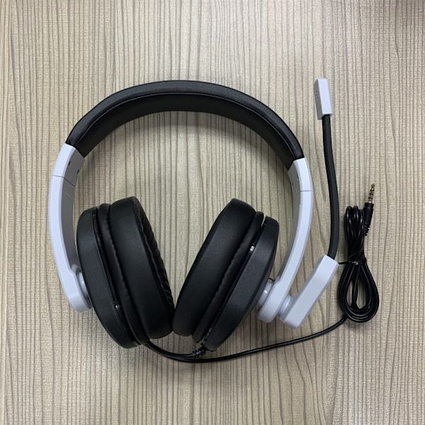 För PS5 Headset Kabelanslutet Headset Mikrofon PS4/Switch/One/360/PC Universal