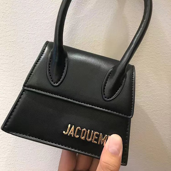 Dameskulderväske Lille Taske Ins Portabel Crossbody-Taske Crocodile pattern Black
