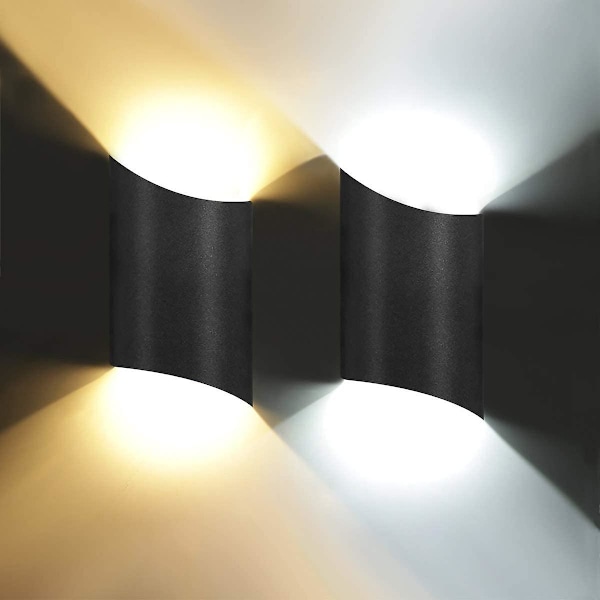 10W vedenpitävä moderni LED-seinävalaisin ylös ja alas seinävalaisin