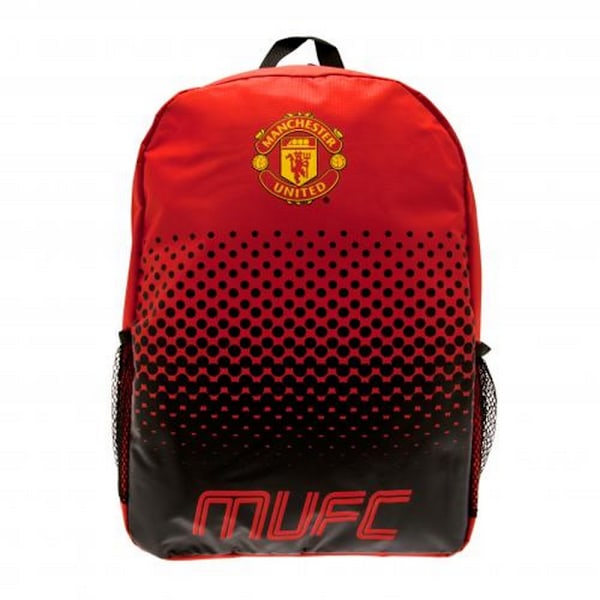 Manchester United FC Fade Design Rygsæk One Size Rød Red Red One Size