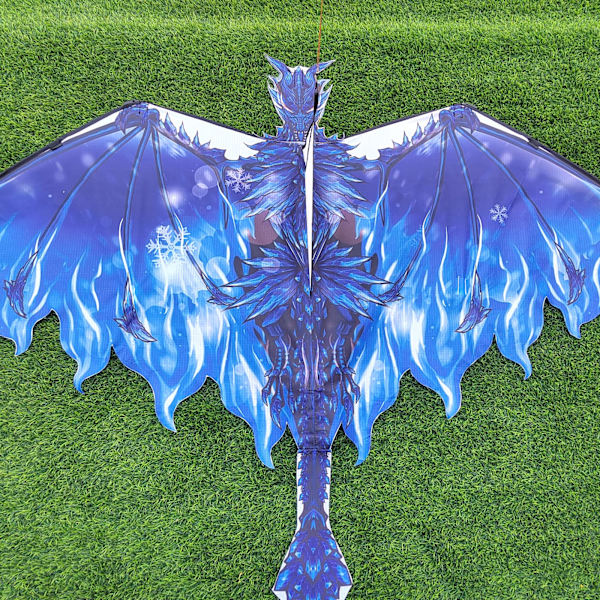 SEW Dragon Kite for Kids & Adults, Easy to Fly Kite for Beginners,Large Single Line Kite for Beach Trip