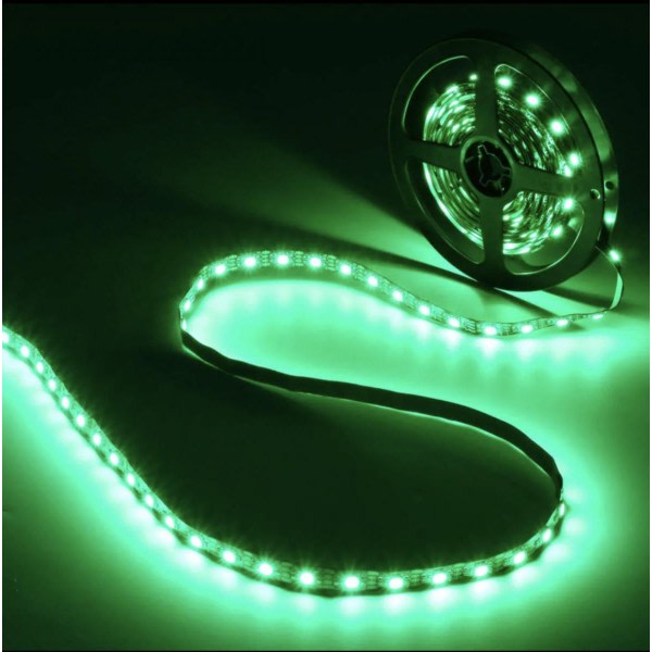 5m LED-striplys med RGB / Lysløkke / LED-strip multifarvet