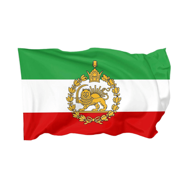 Persisk Iran Løve 90*150cm ærmeflag Persiske Iranske Flag Sha A One-size