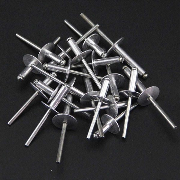 120PCS Blind Rivets Aluminum Rivet Alloy Dome Head Pop Rivets