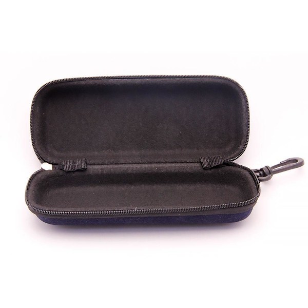 Brilleretui / Solbrilleretui Hård Denim black Tyg