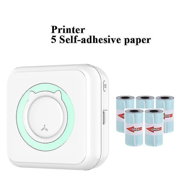 Mini-taskutulostin, Bluetooth-langaton kannettava mobiilitulostin style1