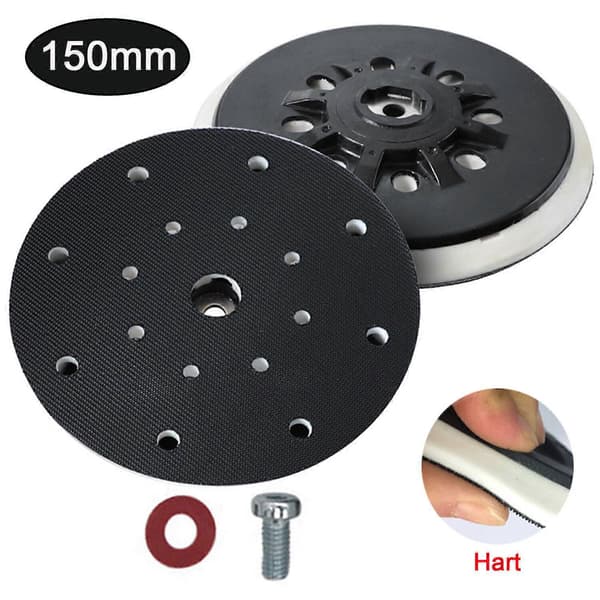 150 mm Velcro slibeplade blød hård til Festool Festo RO 1E,2E,ETS,LEX,WTS,Rotex-FA- style2946