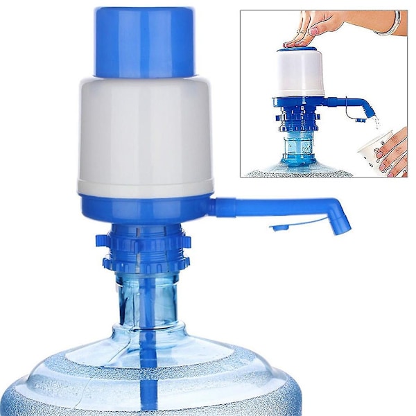 Manuell vattenflaska Handpump Dispenser Camping Drickmunstycke 5&6 gallon