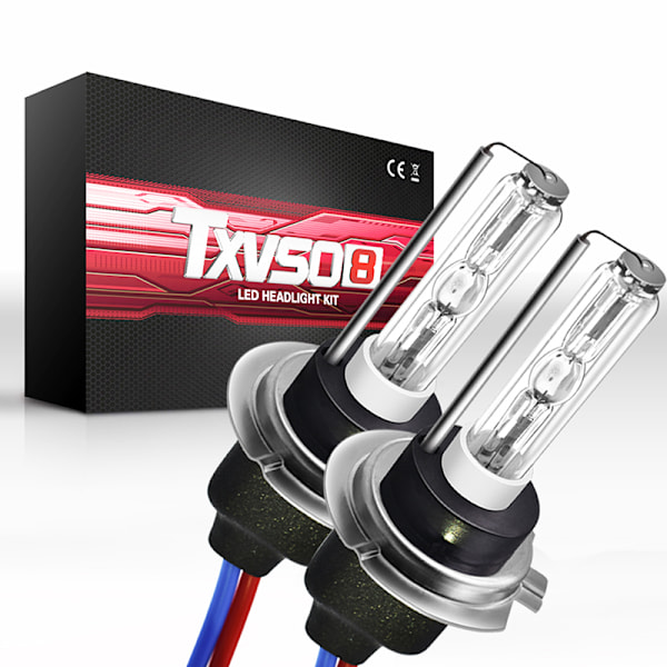 2x Xenon H7 HID-sarja 55W Auton ajovalot 12V 6000K