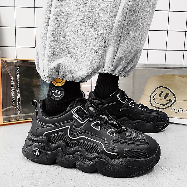 Herrsneakers Andas Löparskor Mode Sportskor 3Azl119 Svart Black 43