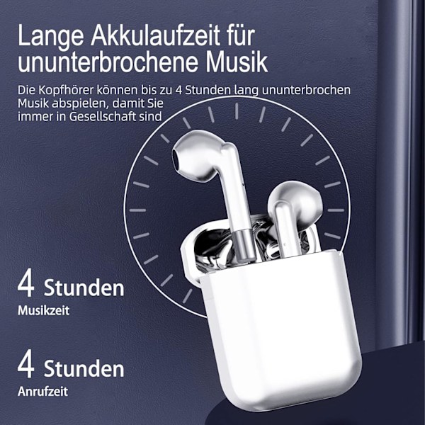 Bluetooth-hörlurar, trådlösa Bluetooth-hörlurar HiFi-stereoljud