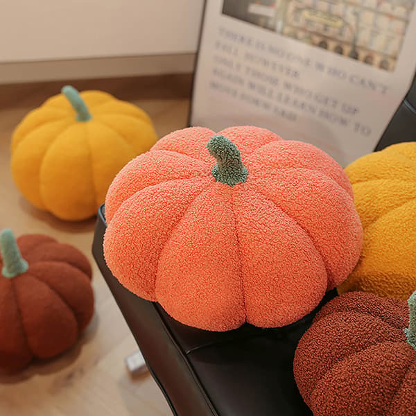 Lett halloween gresskar pyntepute fylt gresskar Plus-FA6- Orange
