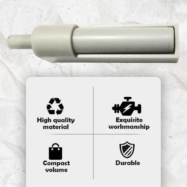 12 Drawer and Cabinet Dampers with Soft Close, Silent Glide, and Screw Lock Functions.-FA-