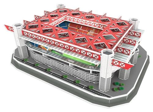 Nanostad AC Milan 3D San Siro Stadionpuslespill 86 brikker-FA-