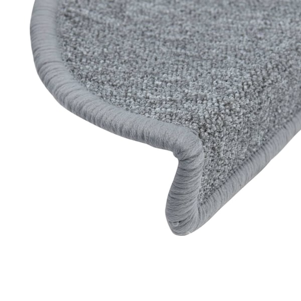 vidaXL 15 stk Trappetrinbræt grå 65x24x4 cm gray 4180