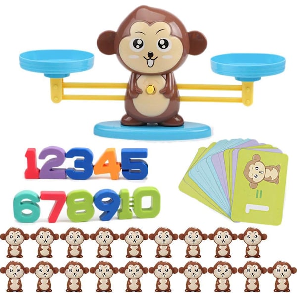 Apinavaaka Montessori -opetuslelu matematiikan oppimiseen