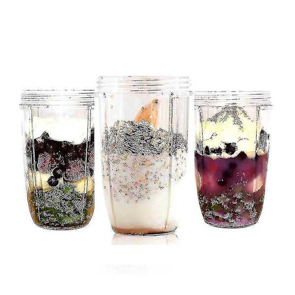 18/24/32 oz erstatningskopper til Nutribullet 600w 900w erstatningstilbehør til blender 18OZ with Handle