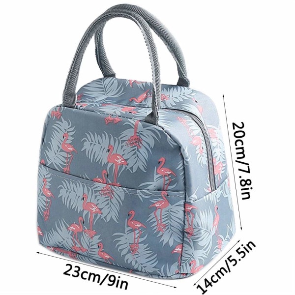 Lunsjpose, Tote Bag for Women Wide Open Insulated Cooler Bag