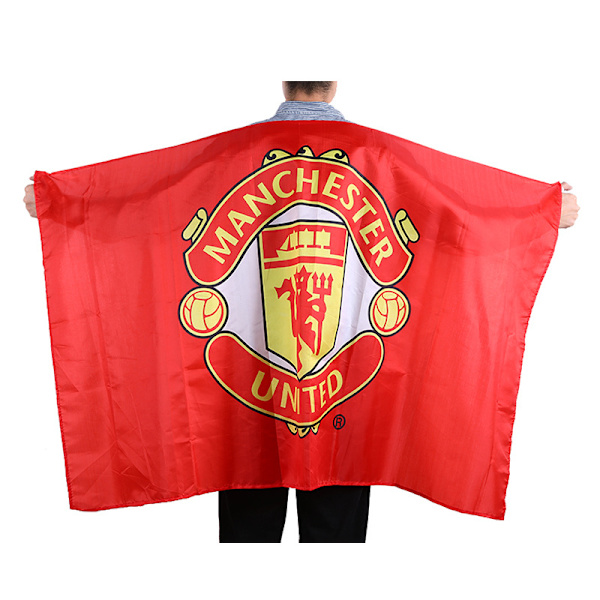 Real Madrid-flagg (VM 2022) (100 % polyester og størrelse 86*135) Manchester United