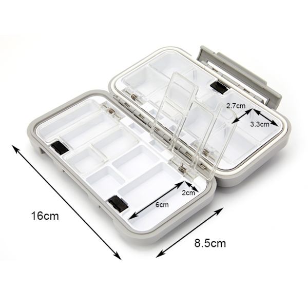 Pill Box Medicin Dispenser SVART black