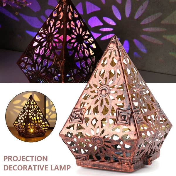 Polar Star Stor Golvlampa LED Färgglada Diamantljus Bohemisk
