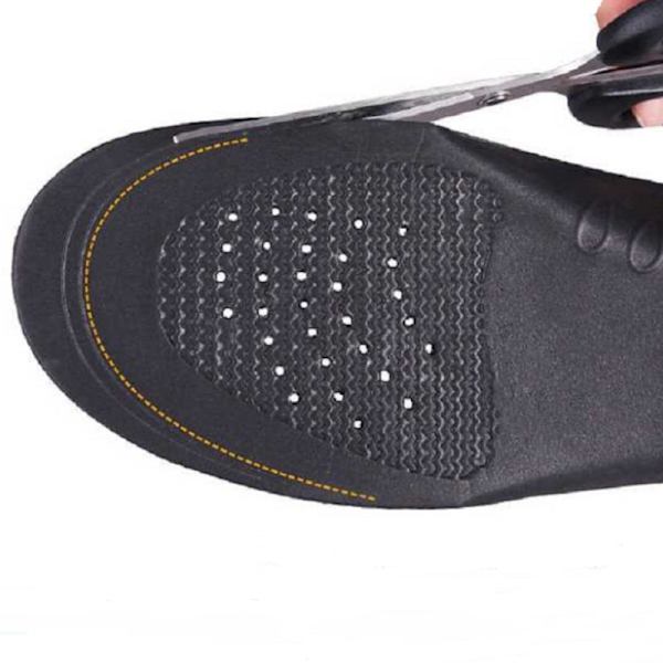 Unisex flade fødder bue støtte Ortopediske indersåler EVA smertelindring XL(47-49)