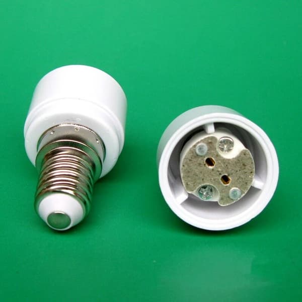 4-pak E14 til G4 MR16 GU5.3 GU4 baseadapter til LED- eller halogenpærer-FA-