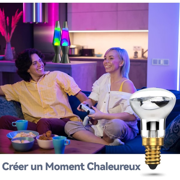 Lava lampe Glødelampe 25W E14 R39 Varm Hvit Varm Hvit Reflektor Glødelampe SES Liten Edison Skruv Glødelampe Spotlight Glødelampe (4-pakning)