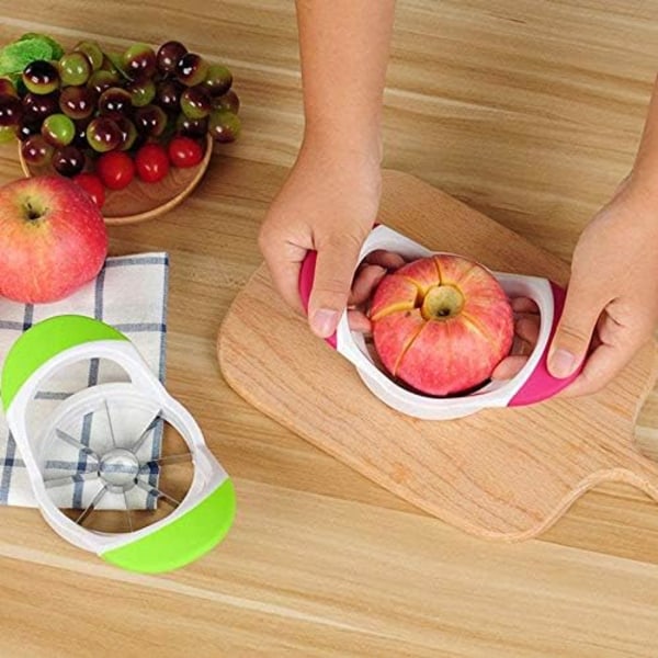 2 st Apple Slicer - Professionell äppelslicer - Rostfritt stål