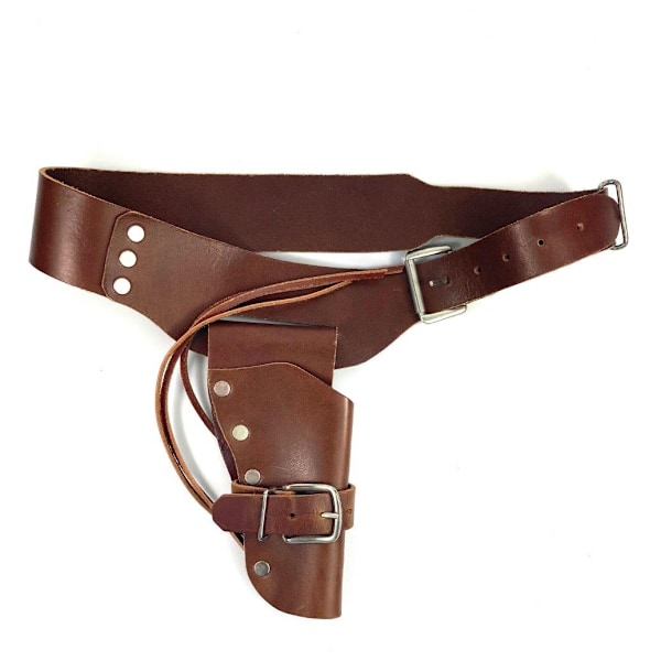 Lærholster Brun S Brown