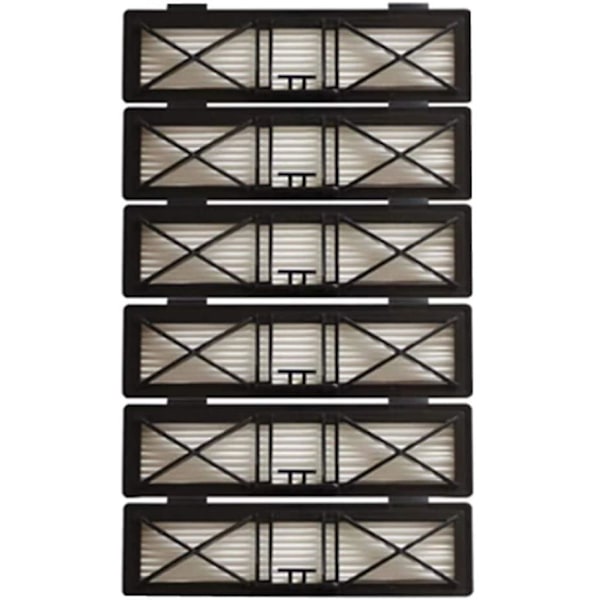 6-pak HEPA-filter til Neato Botvac D7 D3 D4 D5 D6 D70 D75 D80 D85 til Neato Botvac 75e 80 Filter-FA-