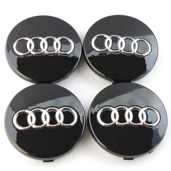 4-pakning - Audi Senterkopper / Hjulkapsler - Bil 61 60 mm-FA-
