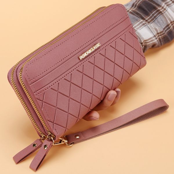 Dame Myntpung MØRK ROSA dark pink